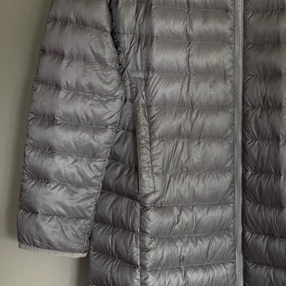 The North Face Puffer Coat Grey Size XL 700 Fill Parka Warm Comfortable Classic - Picture 9 of 16